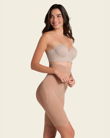 LEONISA SHAPEWEAR - FREE SHIPPING - Extra High-Waisted Shaper Shorts Leonisa Shapewear