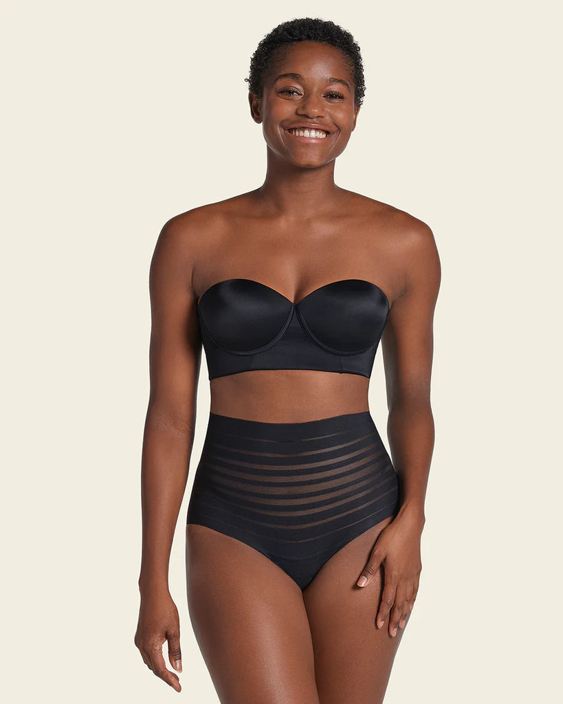 LEONISA SHAPEWEAR - FREE SHIPPING - UltraStripe Undetectable Thong Leonisa Panties