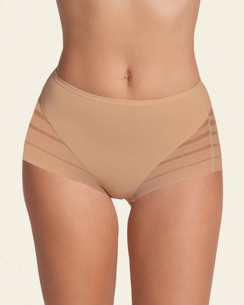 LEONISA SHAPEWEAR - FREE SHIPPING - Stripe Undetectable Leonisa Panties