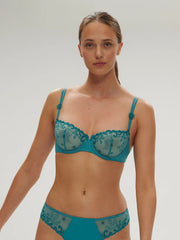 SIMONE PERELE - FREE EXPRESS SHIPPING - Delice Sheer Demi Bra