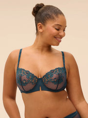 SIMONE PERELE - FREE EXPRESS SHIPPING - Saga Sheer Demi Bra