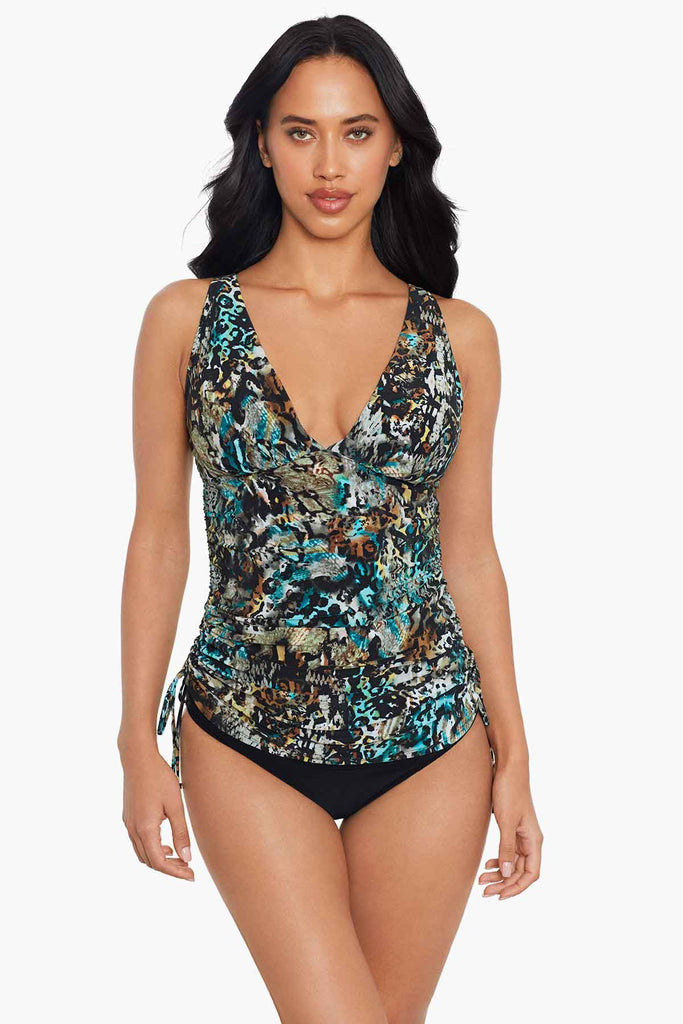 MAGICSUIT - FREE EXPRESS SHIPPING - Dani Tankini Top in Posh Mosh