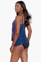 MIRACLESUIT - FREE EXPRESS SHIPPING - Peephole Tankini in Mood Ring