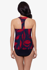 MAGICSUIT - FREE EXPRESS SHIPPING - Taylor Tankini Top in Rossobleu