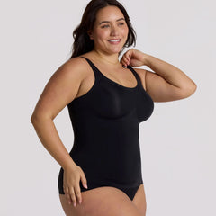 EVELYN & BOBBIE - FREE EXPRESS SHIPPING -Structured Scoop Tank