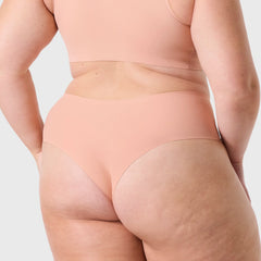 EVELYN & BOBBIE - FREE SHIPPING - Hight-Waisted Thong-Mesh