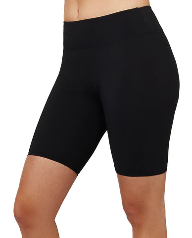 FREE SPORT BY GOTTEX - FREE EXPRESS SHIPPING - Basic High Waist Long Swim Shorts