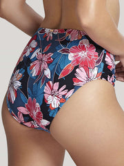 Panache Swimwear - Anya Riva Print High Gather Pant SW1407 - Blue/Floral