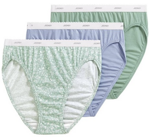 JOCKEY - FREE SHIPPING - Classic Comfort Cotton 3 Pack French Cut