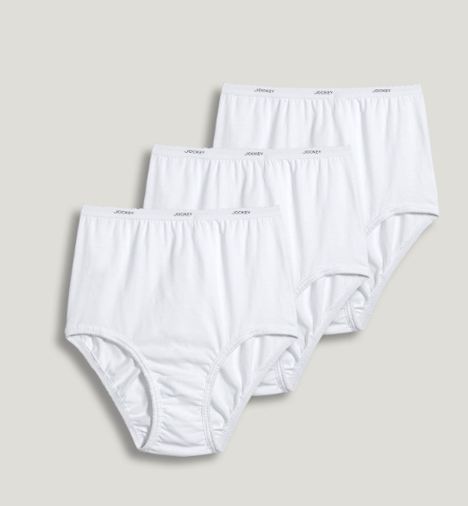 JOCKEY - FREE SHIPPING - Classic Comfort Cotton 3 Pack Brief
