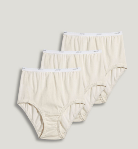 JOCKEY - FREE SHIPPING - Classic Comfort Cotton 3 Pack Brief