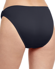 Gottex Bottoms - Classic Mid Rise Hipster Bikini Bottoms 23LIP04 - Black