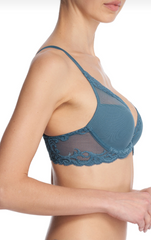NATORI - FREE EXPRESS SHIPPING - Feathers Plunge Natori Bra