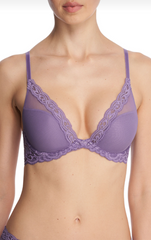 NATORI - FREE EXPRESS SHIPPING - Feathers Plunge Natori Bra