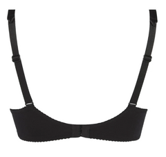 LISE CHARMEL - FREE EXPRESS SHIPPING - Dressing Floral Demi Bra- Black