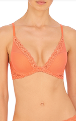 NATORI - FREE EXPRESS SHIPPING - Feathers Plunge Natori Bra
