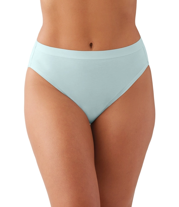 WACOAL - FREE SHIPPING - Understated Cotton Hi-Cut Wacoal Panties