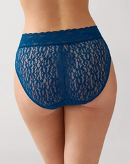 WACOAL - FREE SHIPPING - Halo Lace Hi-Cut Briefs Wacoal Panties