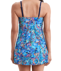 SHAPESOLVER - FREE EXPRESS SHIPPING - Bombay Empire Swimdress Shapesolver Swimwear