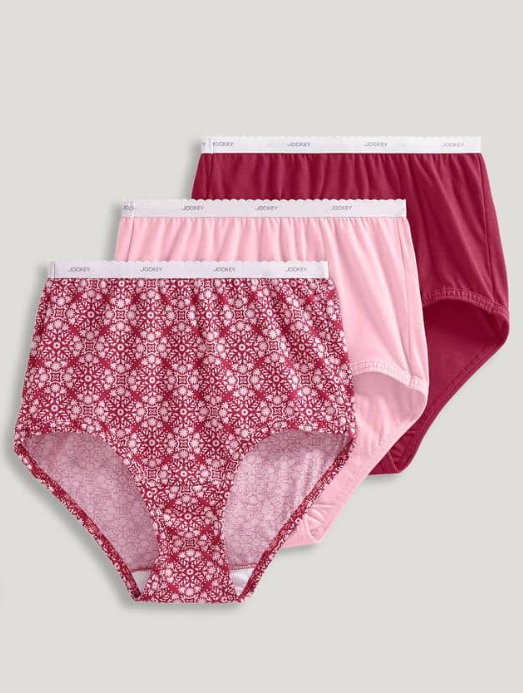 JOCKEY - FREE SHIPPING - Classic Comfort Cotton 3 Pack Brief
