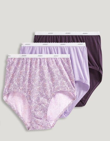 JOCKEY - FREE SHIPPING - Classic Comfort Cotton 3 Pack Brief