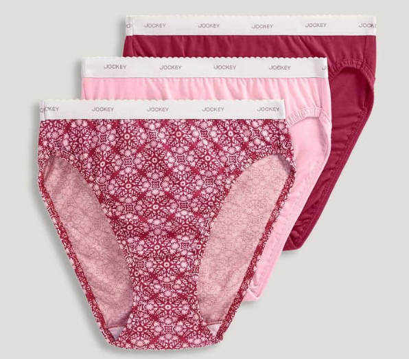 JOCKEY - FREE SHIPPING - Classic Comfort Cotton 3 Pack French Cut