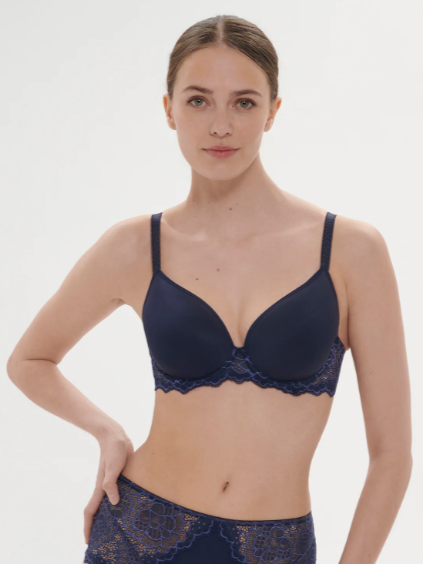 SIMONE PERELE - FREE EXPRESS SHIPPING - Caresse Plunge Bra