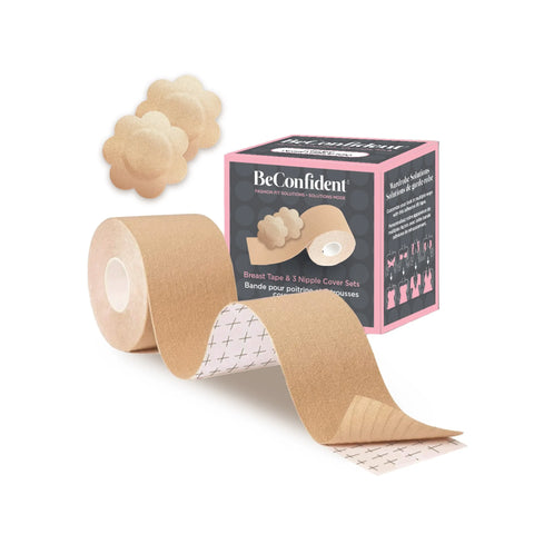 BeConfident - FREE SHIPPING - Breast lift Tape & 3 Discreete Nipple Cover Set