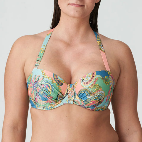 PrimaDonna Swimwear - FREE EXPRESS SHIPPING - Celaya Padded Balcony PrimaDonna Bikini Top