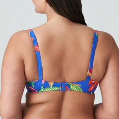 PrimaDonna Swimwear - FREE EXPRESS SHIPPING - Latakia Half Padded Plunge PrimaDonna Bikini Top