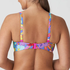 Primadonna Swimwear - Sazan Padded Balcony Bikini Top 4010716 - Blue Bloom