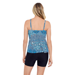 PENBROOKE - FREE EXPRESS SHIPPING - Backintil Side Ring Tankini Penbrooke Swimwear