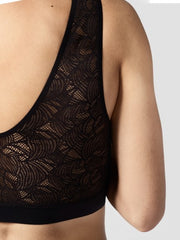 Chantelle Bras - SoftStretch Padded with Lace 11G1 - Black - Thebra