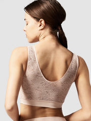 Chantelle Bras - SoftStretch Padded with Lace 11G1 - Golden Beige - Thebra