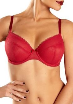 Chantelle Bras - Parisian 1471 - Candy Apple Red - Thebra