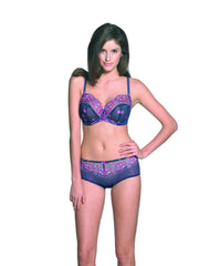 Panache Bras - Ariza 5051 - Midnight/Fuchsia SPECIAL OFFER 30% OFF & FREE EXPRESS SHIPPING - Thebra