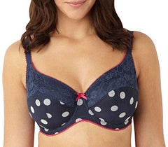 Sculptresse Panties - Flirtini Brief 7682 - Navy Spot - Thebra