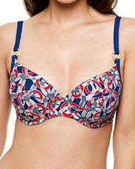 Panache Swimwear - Nancy Balconnet SW0772 - Nautical Print - Thebra