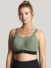 Panache Bras - Sport No Wire 7341 - Khaki/Black - Thebra