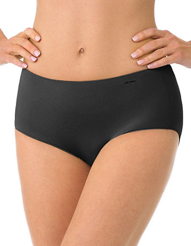 Jockey Panties - No Panty Line Promise Hip Briefs 7492 - Black 001 - Thebra
