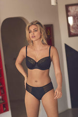 Cleo Bras - Hettie 9011 - Black/Grey FINAL SALE - Thebra