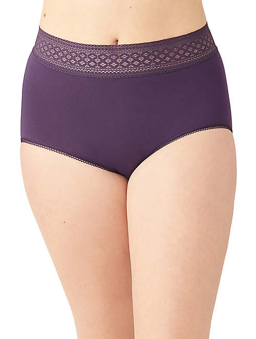 Wacoal Panties - Subtle Beauty Briefs 870350 - Sweet Grape - Thebra