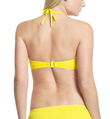 Cleo Swimwear - Matilda Twist Bandeau CW0083 - Yellow - Thebra