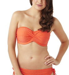 Cleo Swimwear - Matilda Twist Bandeau CW0083 - Orange - Thebra