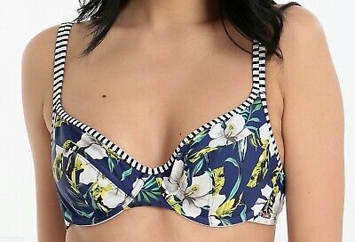 Panache Swimwear - Elle Balconnet SW0872 - Cobalt/Floral - Thebra