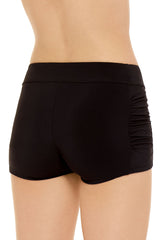 Christina Swimwear - Boyleg with Shirring 30Z5048 - Black - Thebra