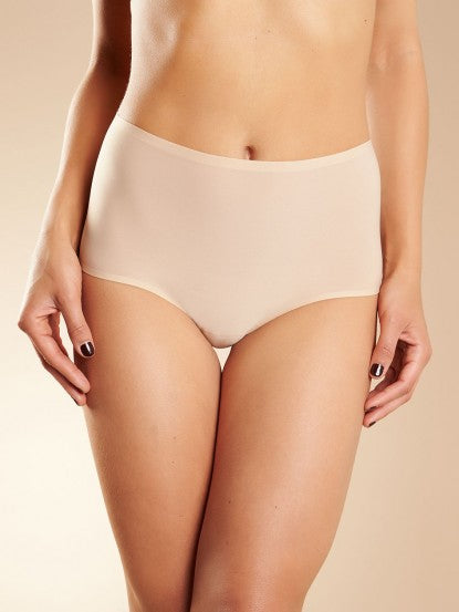 Chantelle Panties - Soft Stretch Seamless Full Brief in One Size 2647 - Latte - Thebra