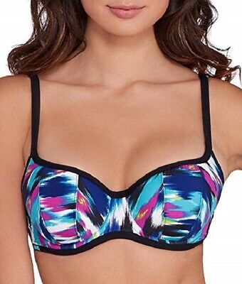 Cleo Swimwear - Avril Balconnet CW0224 - Abstract Print - Thebra