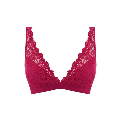 Wacoal Bra - Embrace Lace Bralette 852191 - Persian Red - Thebra
