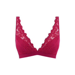 Wacoal Bra - Embrace Lace Bralette 852191 - Persian Red - Thebra